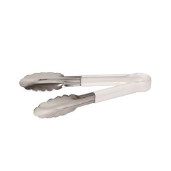 Tongs White Insulated Hdl 230Mm S/S