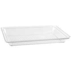 Display Rectangle Tray Clear 290mm