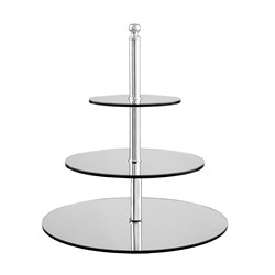 1832376 - DISPLAY STAND 3 TIER MIRROR