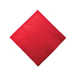 Paper Lunch Napkins 1/4 Fold Red 300mm